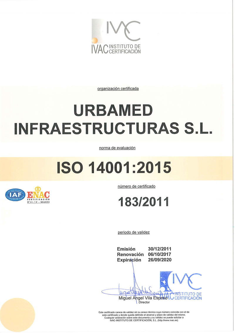 ISO 14001 2015 URBAMED-1