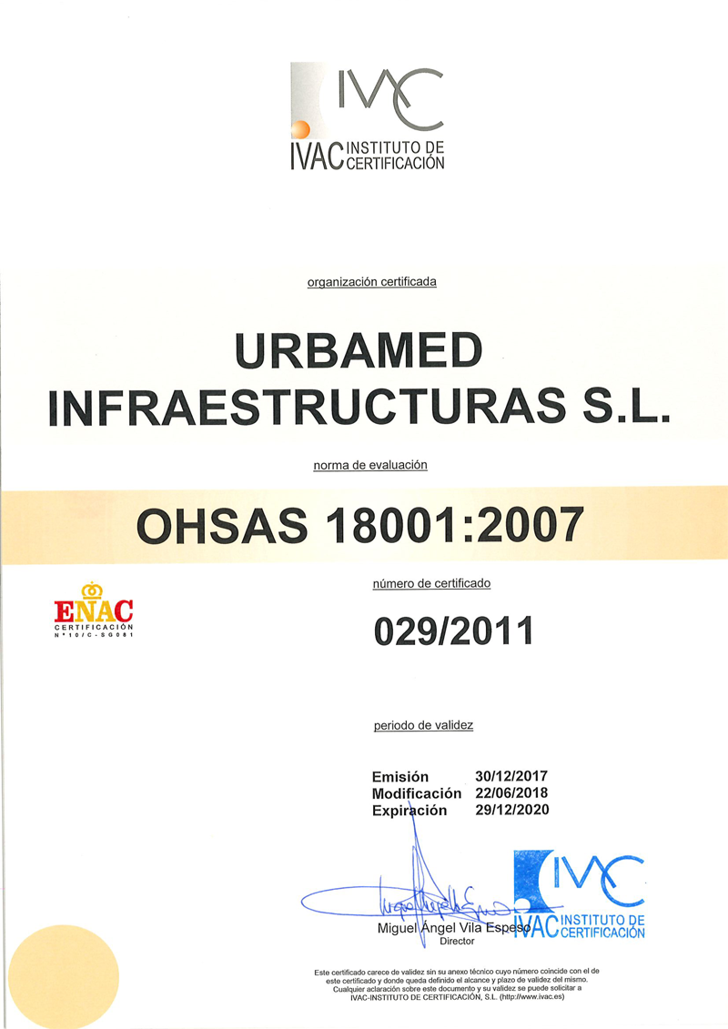 OHSAS 18001 2007 URBAMED-1