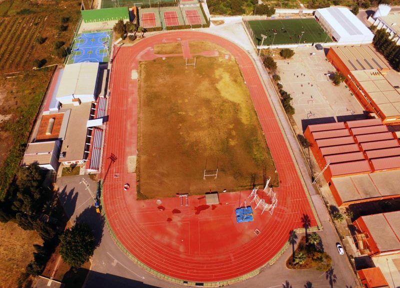 ImágenObra pista de atletismo de Sagunto