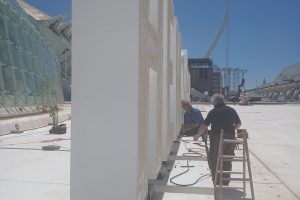 Letras corpóreas Ciutat de les Arts i les Ciències