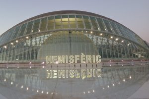 Letras corpóreas Ciutat de les Arts i les Ciències