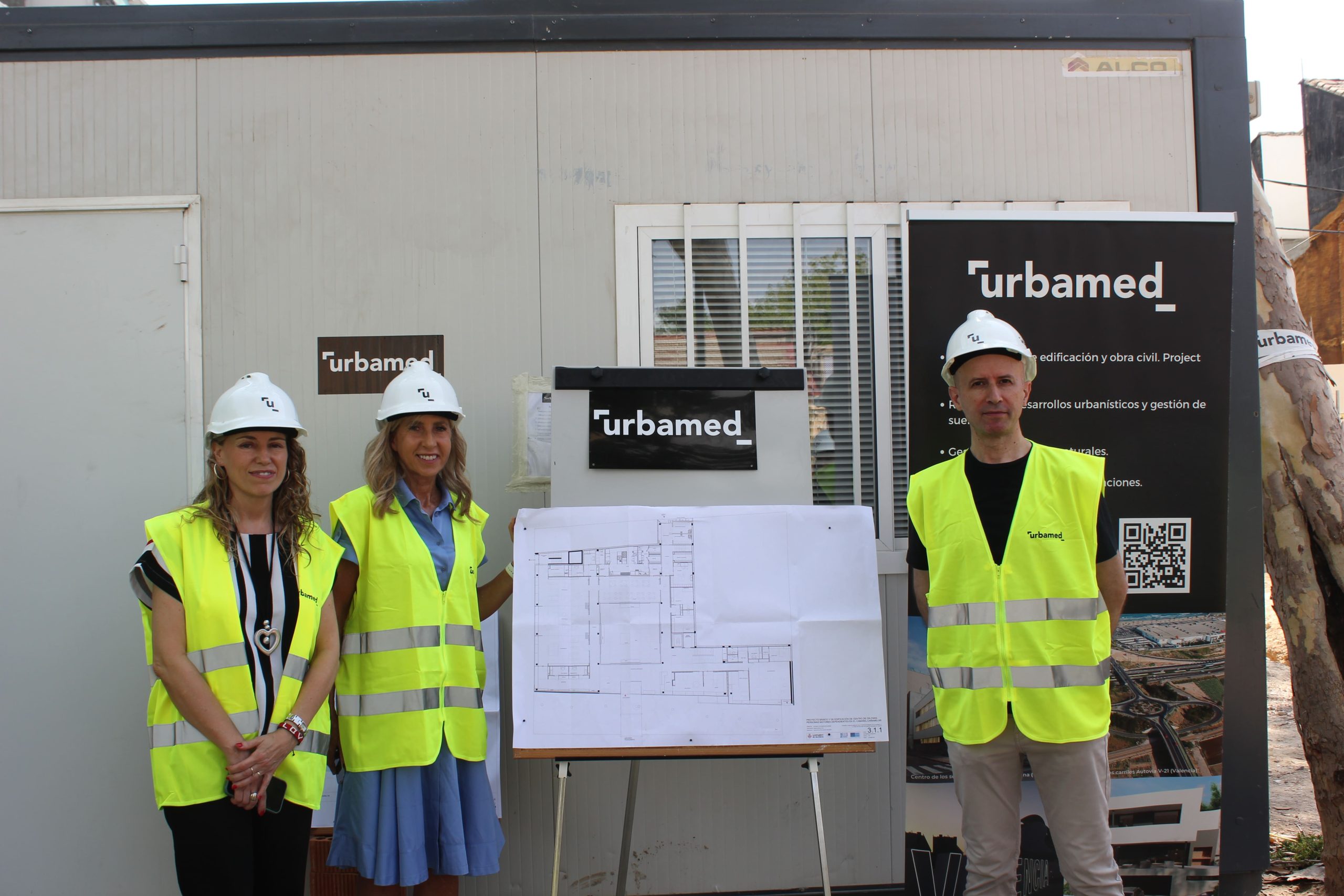 Visita Marta Torrado Centro de Día del Cabañal